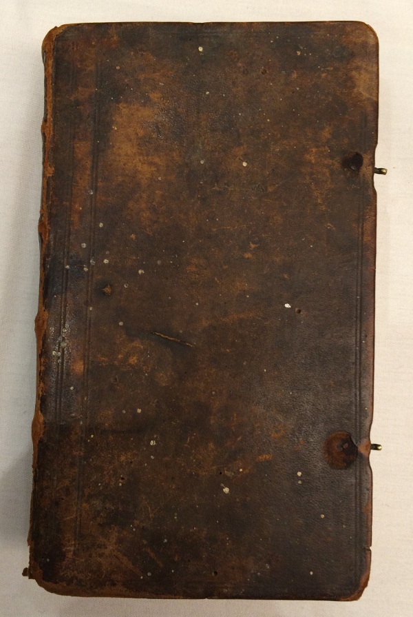 Old book: front