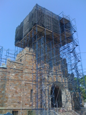 Church scaffolding 1